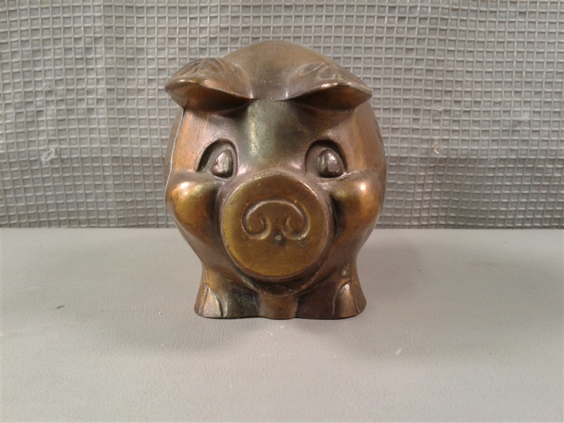 Brass Piggy Banks & Animals