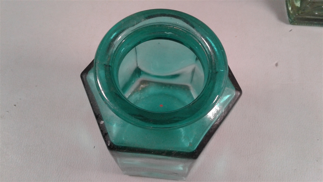 Vintage Teal Glass