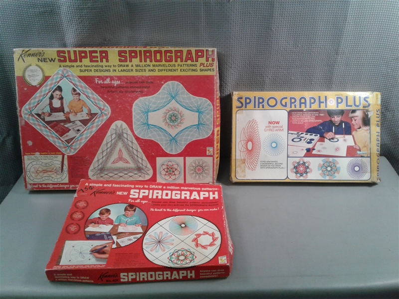 Vintage Spirograph Sets