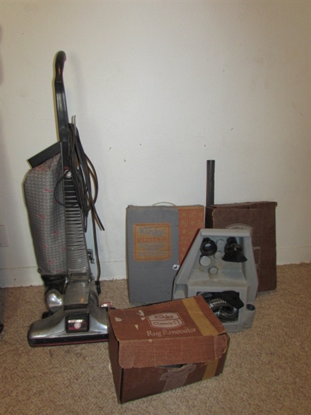 HERITAGE EDITION KIRBY VACUUM WITH ATTACHMENTS