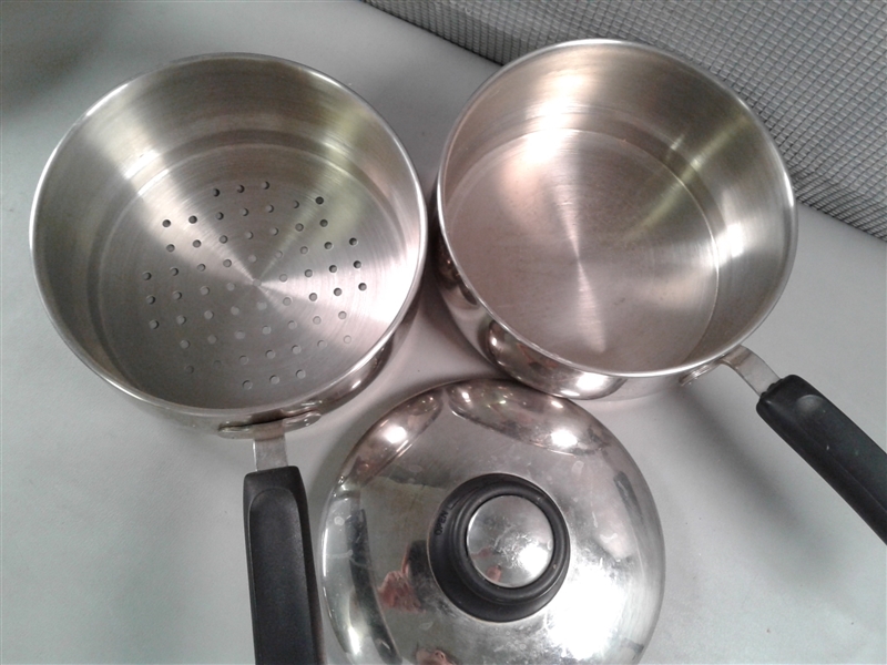 Stainless Steel Pots with 1 Lid