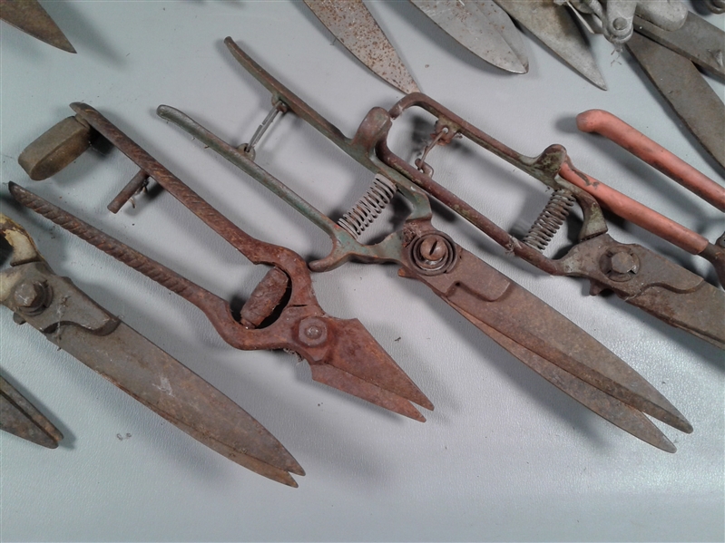 Vintage Hedge/Grass Trimming Shears- Wiss, Lewis Engineering, etc