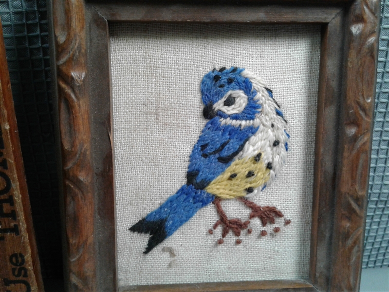 Framed Needlepoint Pictures