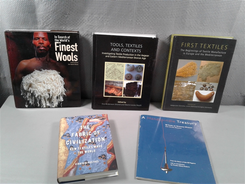 Books: Textiles, Fabrics, Wools and More