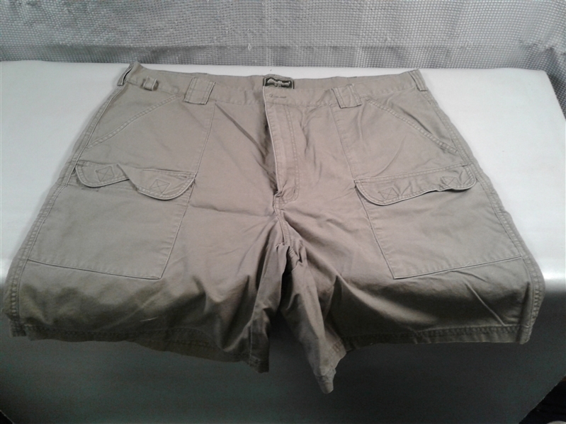 Men's Eddie Bauer Shorts Size 44 & Faded Glory Pants 48x30