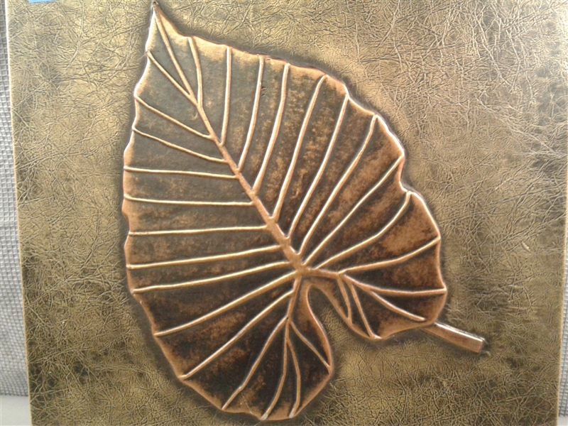 100% Hand Finished Leather Wall Hanging