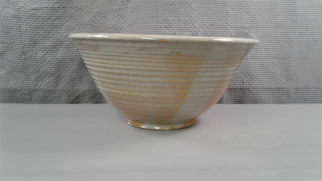 14 Deep Ring Handmade Pottery Bowl