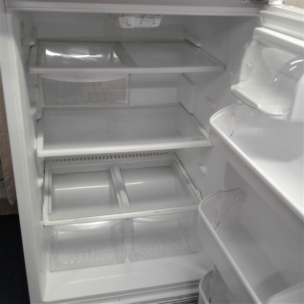 Frigidair FRT18S6JW4 Refrigerator and Top Freezer