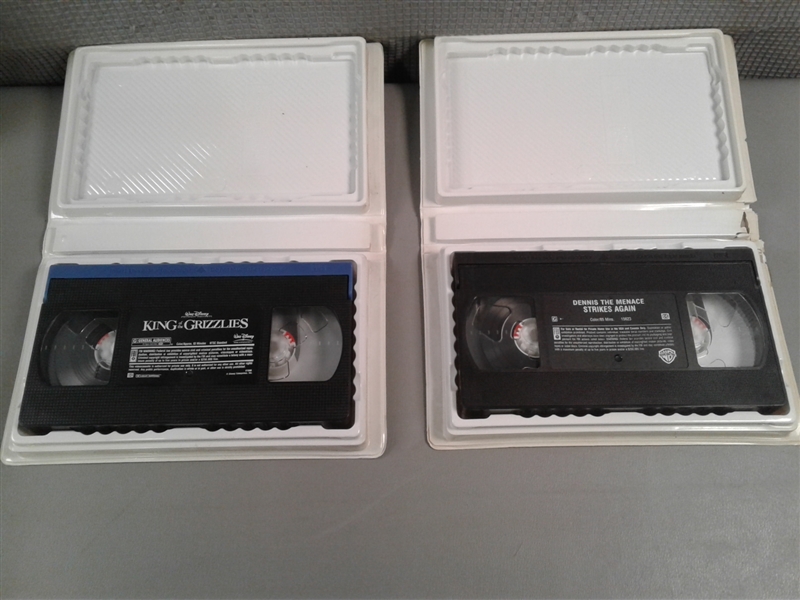 Collection of Vintage Kids VHS Cassettes
