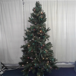 7ft  Pre-Lit Willow Christmas Tree 