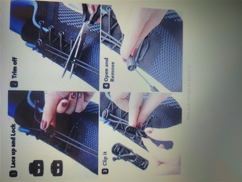 New- UPUGO No Tie Shoe Laces 3 Pack