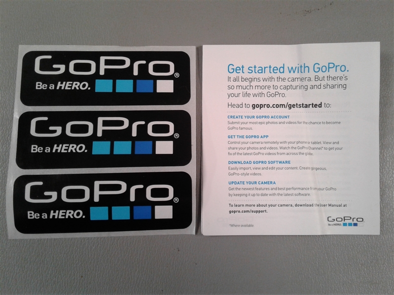 GoPro Hero3+ Silver & Accessories