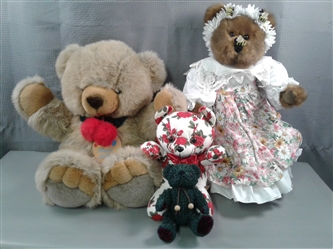 Collectible Once Upon A Time Bear by The Doll Maker Linda Rick "Samantha" & More