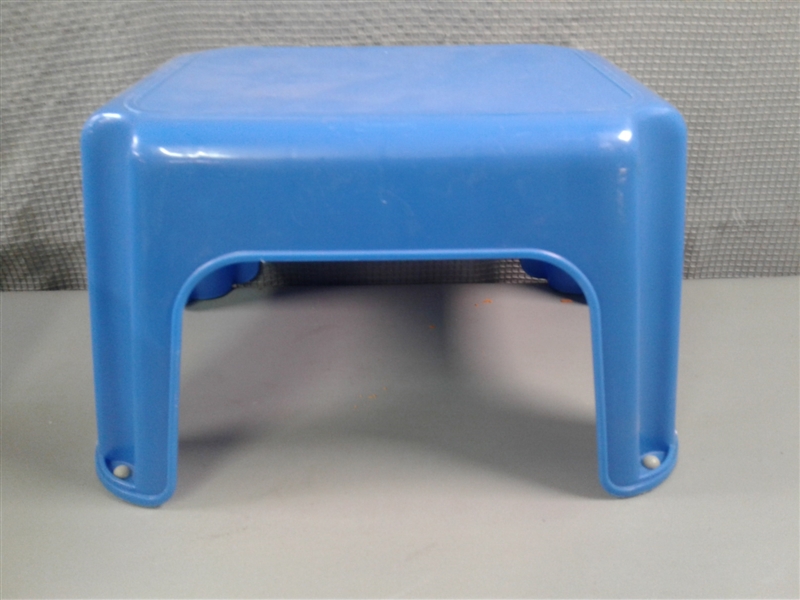 Two Small Plastic Stools 
