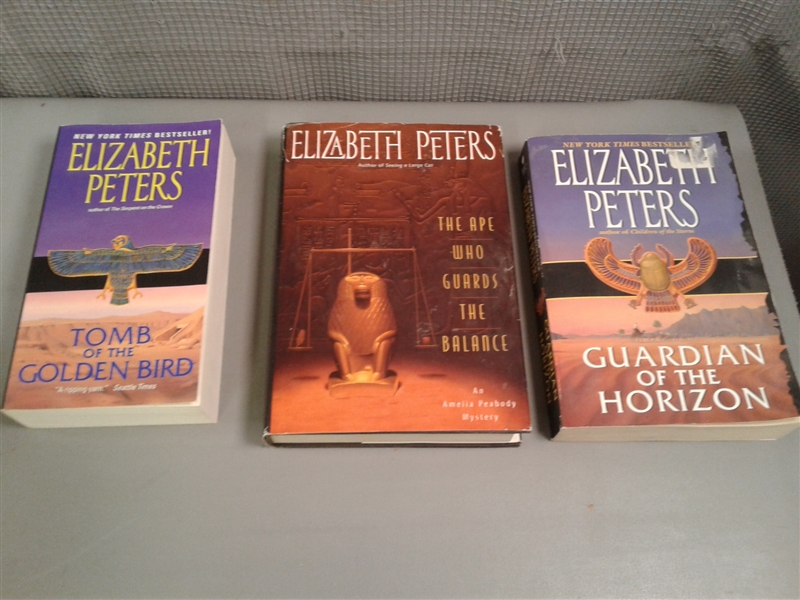 18 Novels By Elizabeth Peters -Amelia Peabody Mysteries