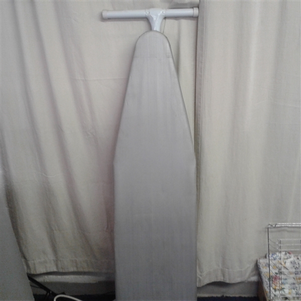 Standard Size Ironing Board, Clothes Pins, Clothes Pin Bags, Travel Iron, Hangers