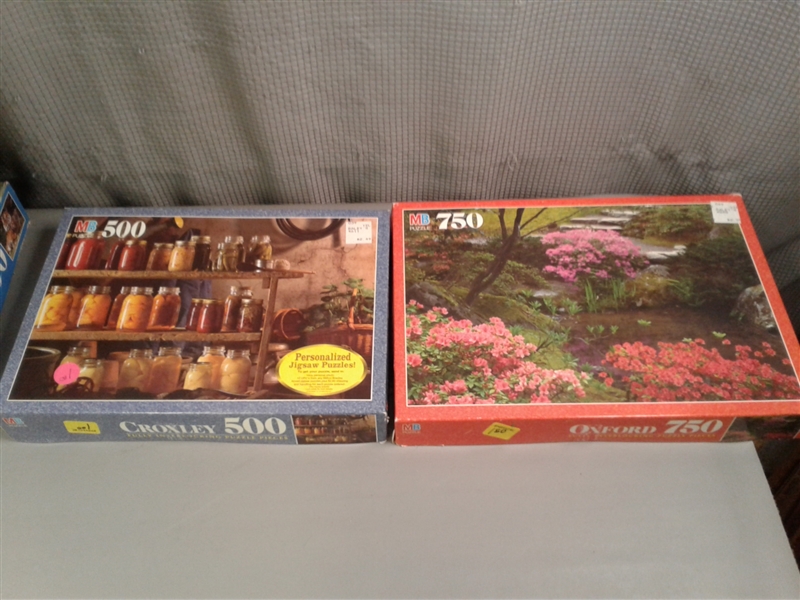 14 Puzzles 500, 750, and 1000 Pieces