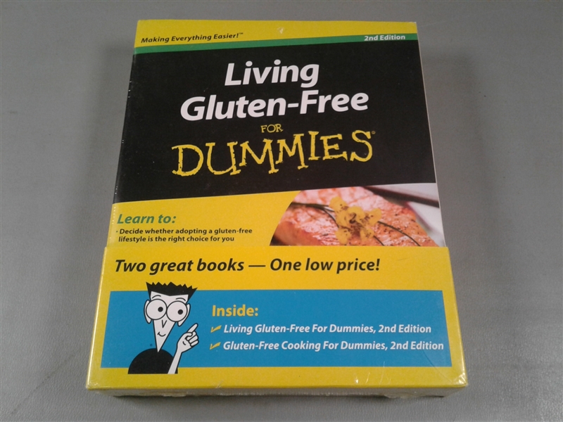 NEW Gluten-Free Cooking FOR DUMMIES Books
