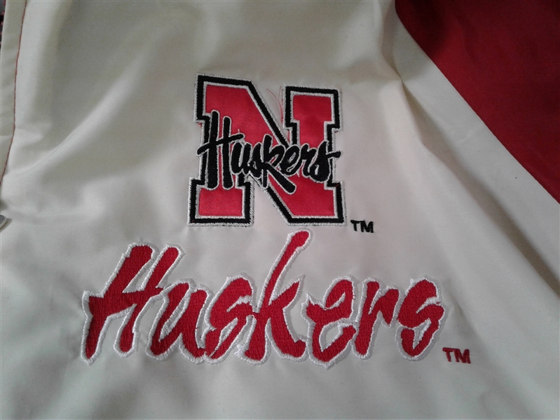 Logo Athletic XL Nebraska Huskers Jacket with Removable Hood