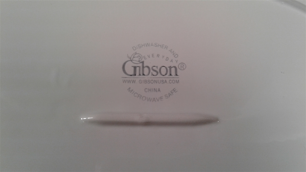New- Gibson Garden Fruit 18 3/4 Oval Platter