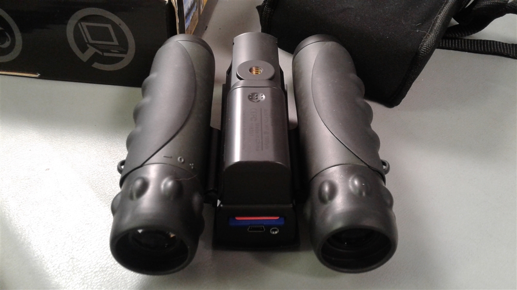 Barska 8x21 Binoculars & Bushnell Binocular & Digital Camera 8X