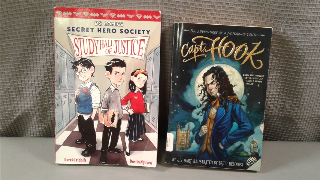 Junior Novels: Thor, Guardians of the Galaxy, A Wrinkle in Time, Captain Hook, Lego etc
