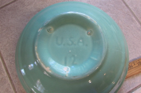 Green Ringware Bowl USA #12