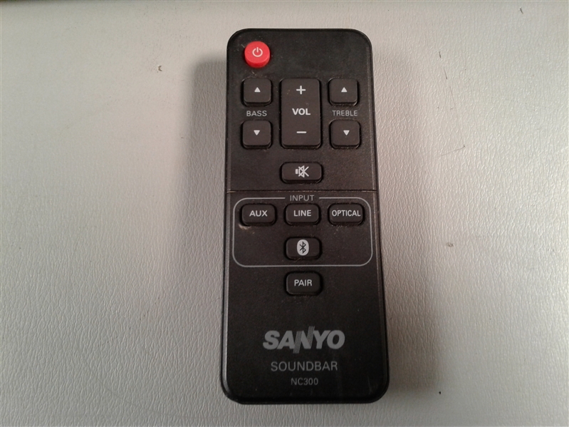 Sanyo 39 Sound Bar W/Remote