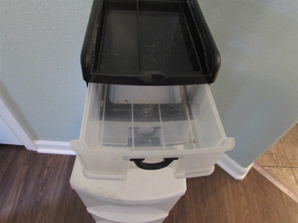 3 Drawer Sterilite Storage Container and Small One