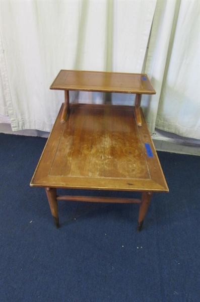 Small Vintage Lane 2 Tier Side Table