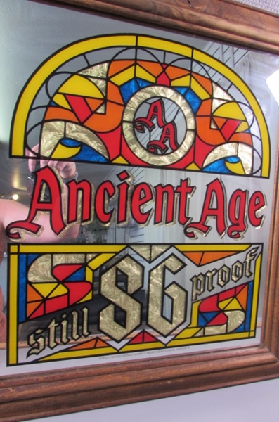 Ancient Age 86 Proof Bourbon Mirror