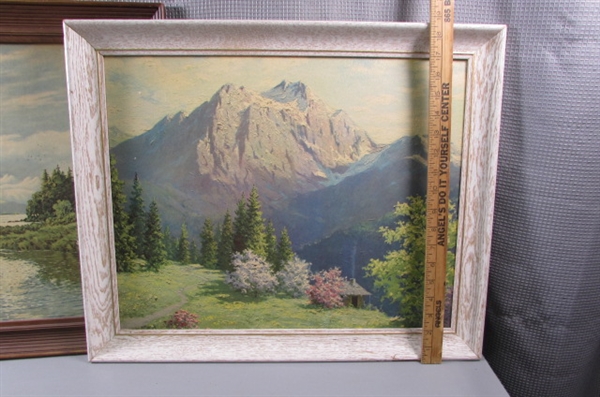 Framed Mountain Pictures