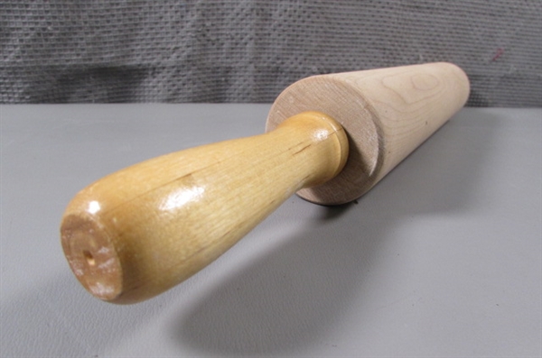JK Adams Vermont Rolling Pin and Smaller Rolling Pin