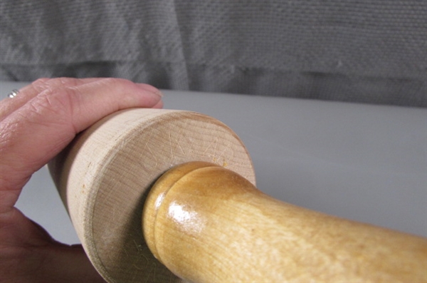 JK Adams Vermont Rolling Pin and Smaller Rolling Pin