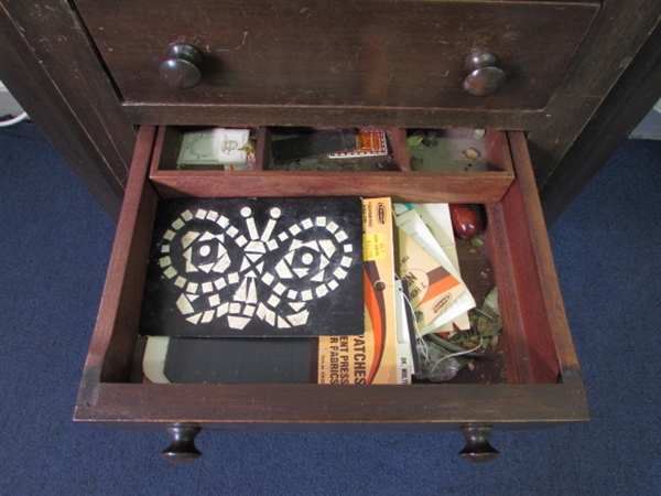 Vintage Washington Sewing Table