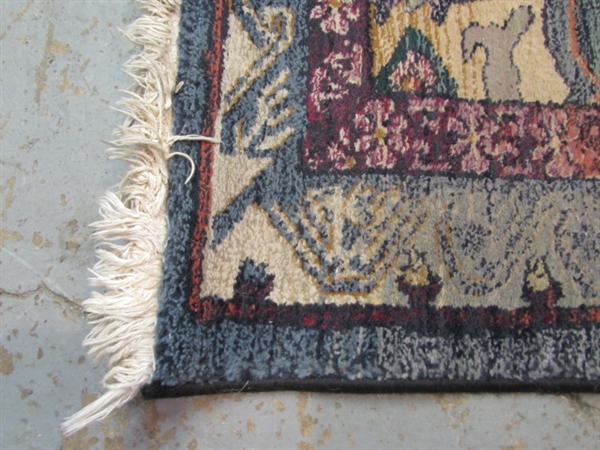 4x6 Gabbeh Collection Area Rug Olefin made in Egypt