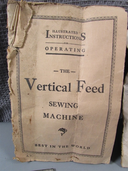 Antique Sewing Machine Parts