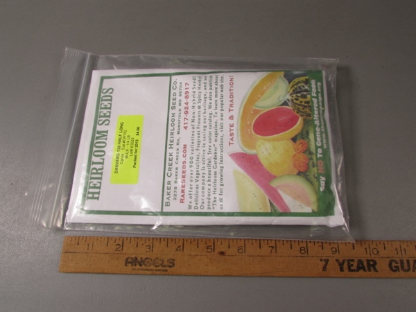 Heirloom Seeds- Carrot Bulk 1/4 LB