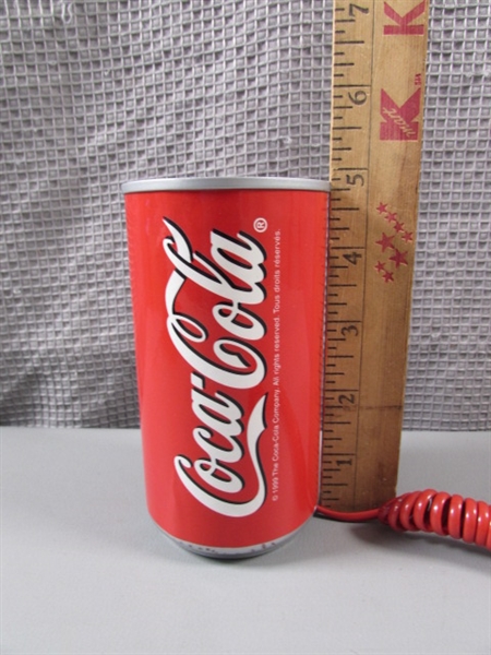 Brand New-VTG 1999 Coca-Cola Can Shaped Phone