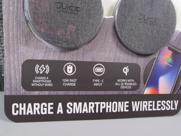 TECH2 JUICE WIRELESS CHARGER - PAIR