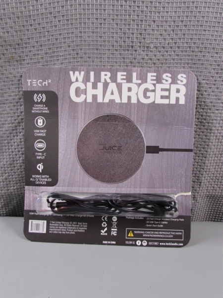 TECH2 JUICE WIRELESS CHARGER - PAIR