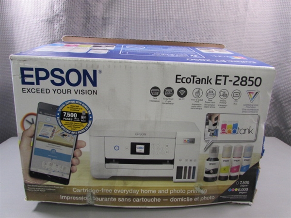 EPSON ECOTANK ET-2850 COLOR PRINTER