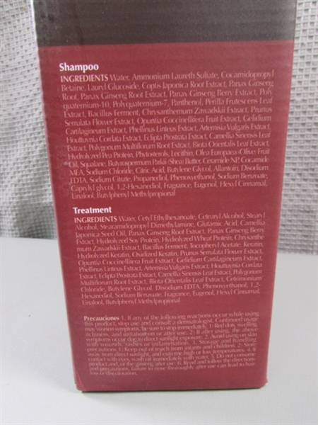 KIGOLD GINSENG BLOSSOM HAIR SET - SHAMPOO & TREATMENT