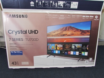 SAMSUNG CRYSTAL UHD 43" TV - No Remote