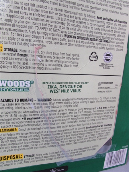 NEW - OFF! DEEP WOODS INSECT REPELLENT