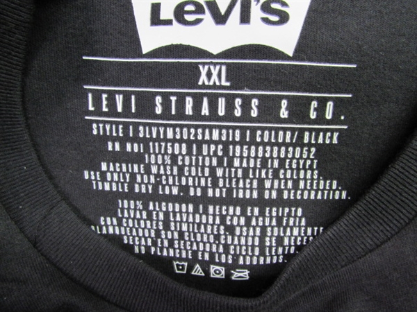 NEW XXL LEVI'S T-SHIRT