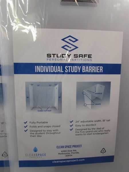 3 INDIVIDUAL FOLDING STUDY BARRIERS