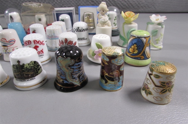 LARGE COLLECTION OF THIMBLES