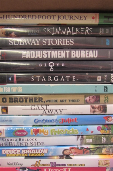 LARGE COLLECTION OF DVD MOVIES