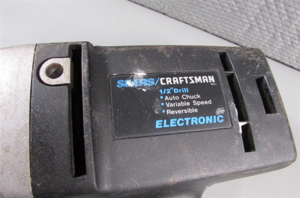 CRAFTSMAN 1/2 ELECTRIC DRILL